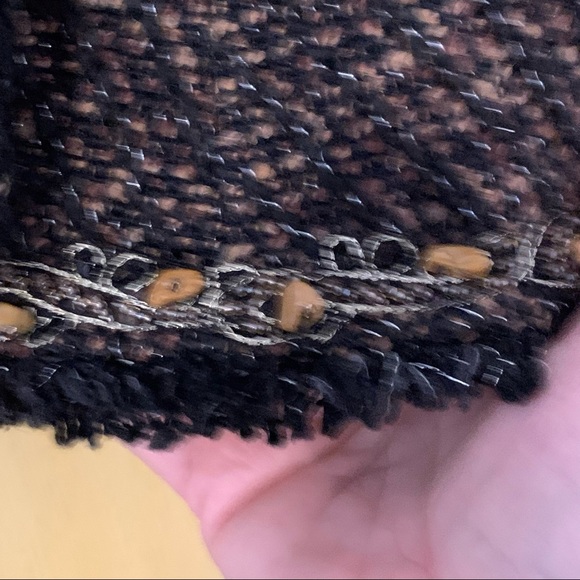 Chico’s mixed texture embellished jacket - Picture 3 of 5